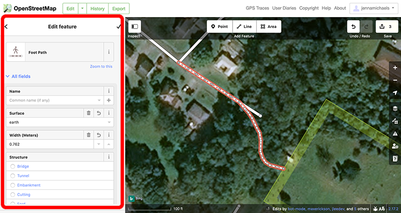 Adding additional information for the feature