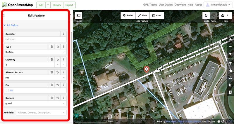Adding additional information for the feature